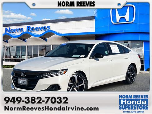 Certified 2022 Honda Accord Sport image 1