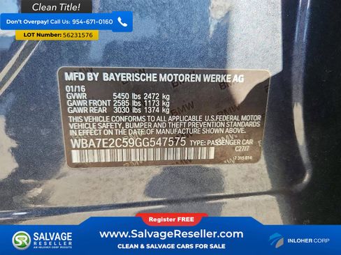 Used 2016 BMW 740i RWD image 16
