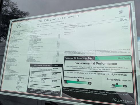 New 2025 Mercedes-Benz Sprinter 2500 image 16