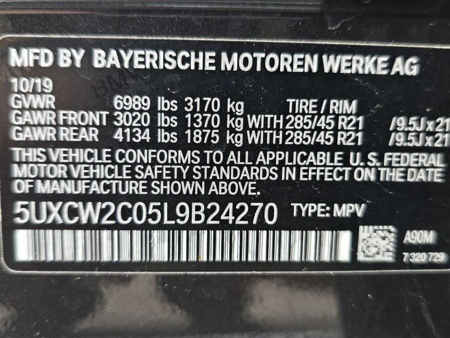Used 2020 BMW X7 xDrive40i w/ Executive Package AWD/4WD image 18