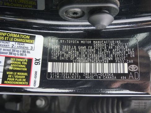 Used 2017 Toyota Corolla L FWD image 12
