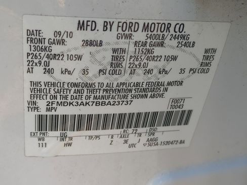 Used 2011 Ford Edge Sport w/ Driver Entry Pkg image 35