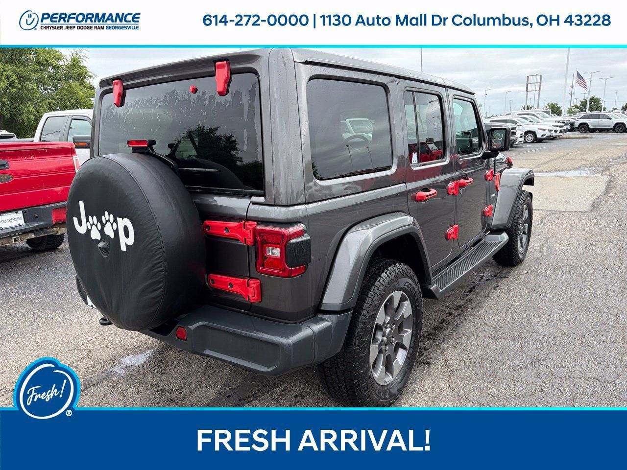 Used 2020 Jeep Wrangler Unlimited Sahara AWD/4WD image 9