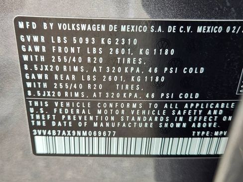 Used 2022 Volkswagen Tiguan SEL R-Line AWD/4WD image 26