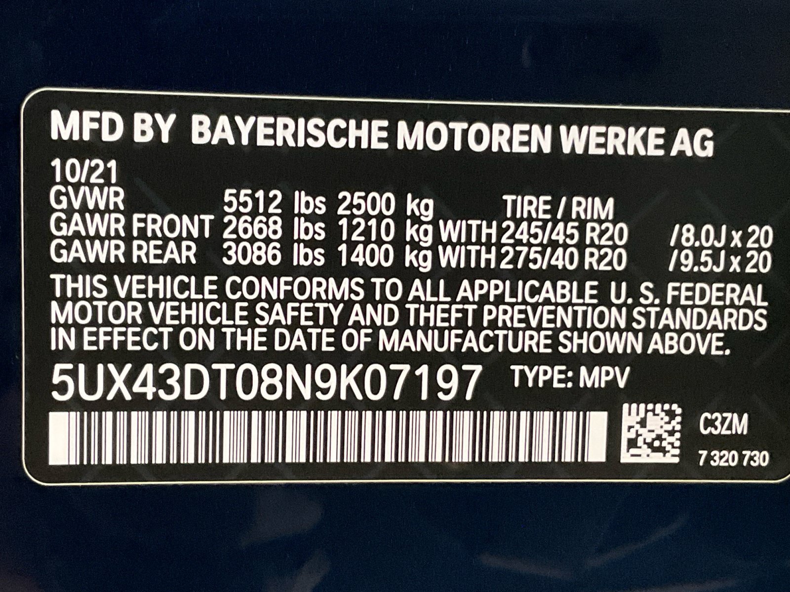 Used 2022 BMW X4 M40i AWD/4WD image 27