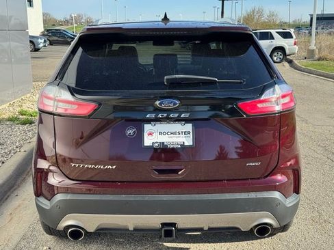 Used 2021 Ford Edge Titanium w/ Class II Trailer Tow Package AWD/4WD image 38