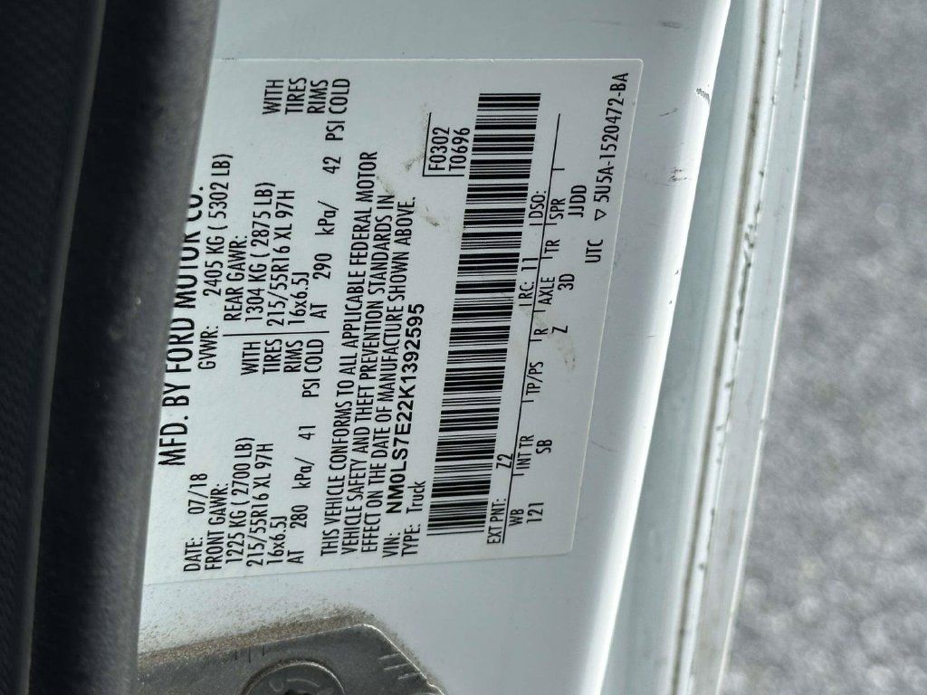Certified 2019 Ford Transit Connect XL FWD image 12