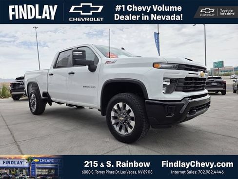 Certified 2025 Chevrolet Silverado 2500 Custom w/ Custom Value Package AWD/4WD image 1