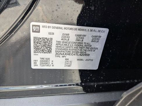 New 2026 Chevrolet Equinox LT w/ Safety and Technology Package image 16