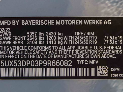 Used 2023 BMW X3 xDrive30i w/ M Sport Package AWD/4WD image 28