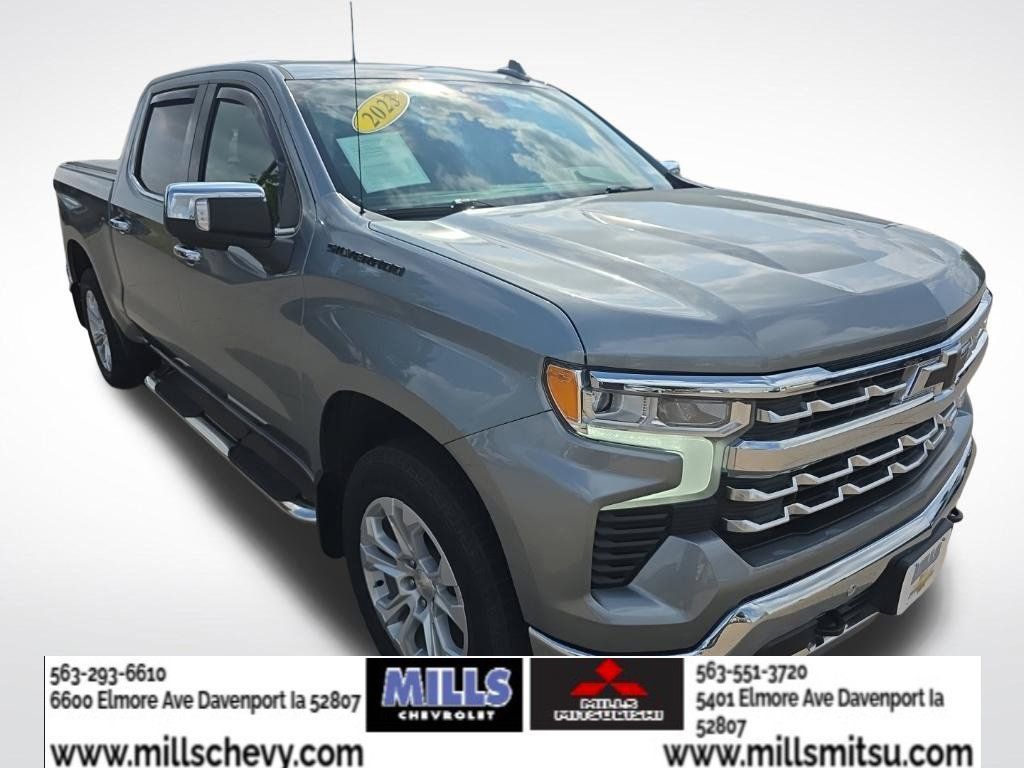 Used 2023 Chevrolet Silverado 1500 LTZ w/ LPO, Dark Essentials Package AWD/4WD image 7