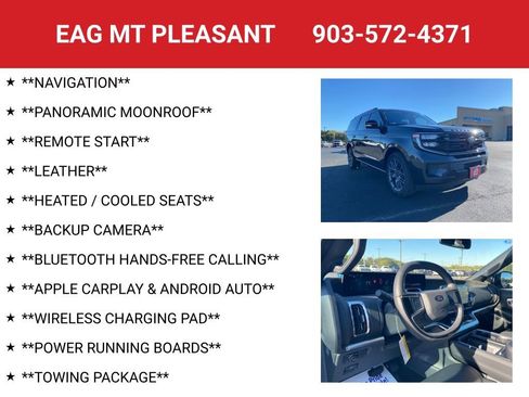 New 2025 Ford Expedition Max Platinum w/ Stealth Performance Package image 4