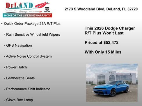 New 2026 Dodge Charger R/T AWD/4WD image 12