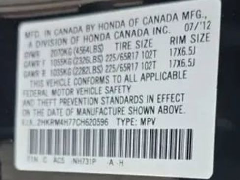 Used 2012 Honda CR-V EX-L image 50