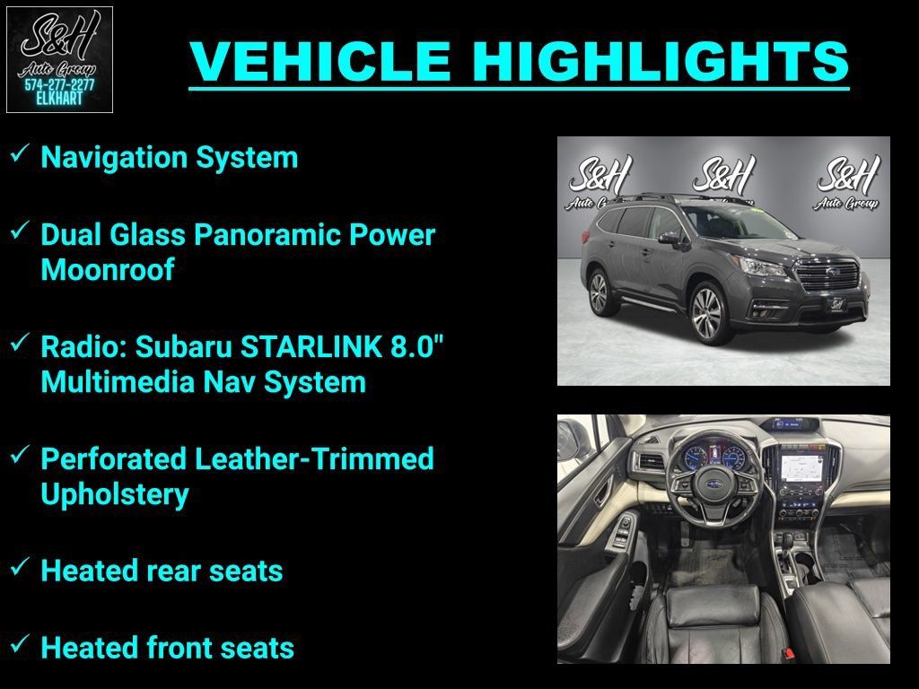 Used 2022 Subaru Ascent Limited w/ Technology Package AWD/4WD image 3
