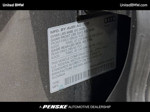 Used 2018 Audi Q7 3.0T Premium Plus w/ Premium Plus Package AWD/4WD image 16