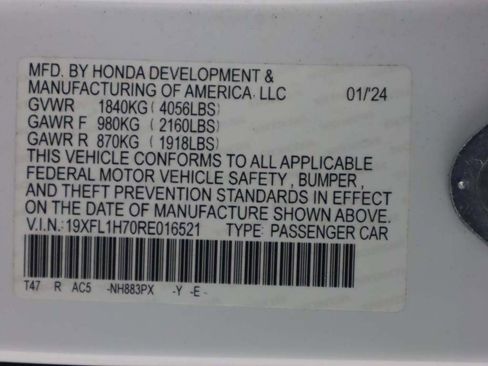 Used 2024 Honda Civic EX-L image 51