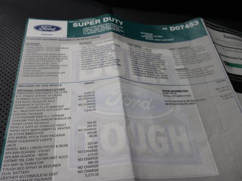 Used 2023 Ford F350 Lariat w/ Lariat Ultimate Package AWD/4WD image 69