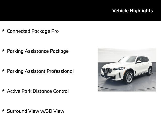 Certified 2024 BMW X5 xDrive40i w/ Parking Assistance Package AWD/4WD image 5