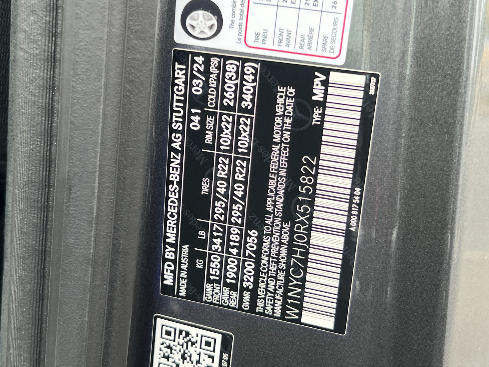 Certified 2024 Mercedes-Benz G 63 AMG 4MATIC image 28