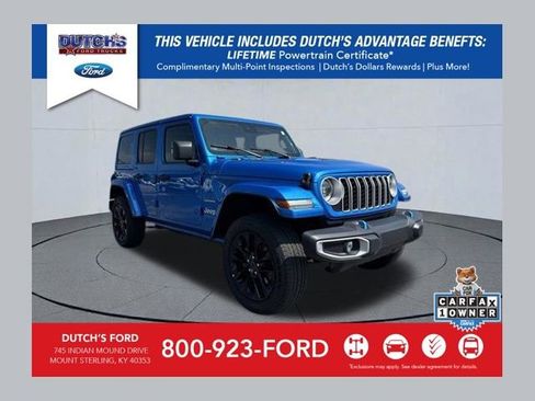 Used 2024 Jeep Wrangler Unlimited Sahara AWD/4WD image 1