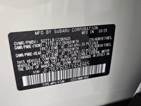 New 2026 Subaru Outback Premium w/ Premium/Limited Package AWD/4WD image 42