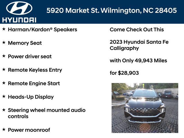 Certified 2023 Hyundai Santa Fe Calligraphy AWD/4WD image 6