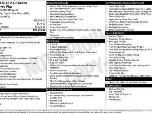 Used 2025 MAZDA MAZDA3 s image 16