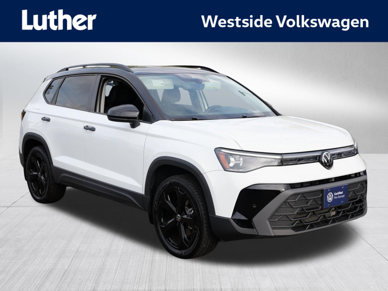 Certified 2025 Volkswagen Taos SE AWD/4WD image 1