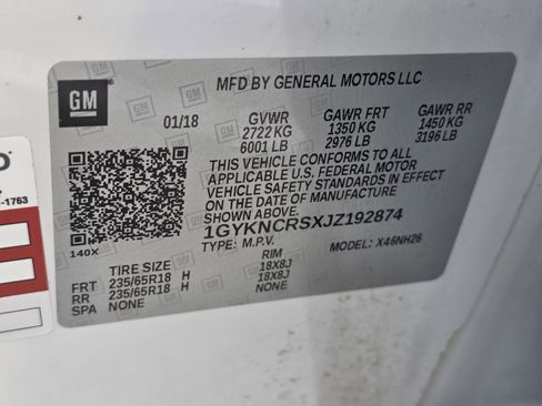 Used 2018 Cadillac XT5 Luxury w/ Driver Awareness Package image 31