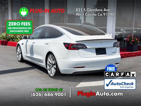 Used 2019 Tesla Model 3 Performance AWD/4WD image 3