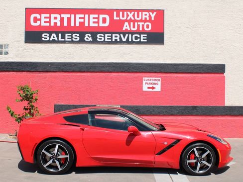 Used 2015 Chevrolet Corvette Stingray Coupe w/ 2LT Preferred Equipment Group RWD image 2