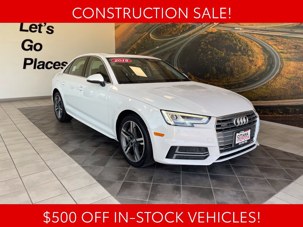 Used 2018 Audi A4 2.0T Premium Plus w/ Premium Plus Package AWD/4WD image 1