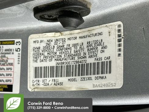 Used 2007 Toyota Corolla LE w/ Audio Value Pkg FWD image 31
