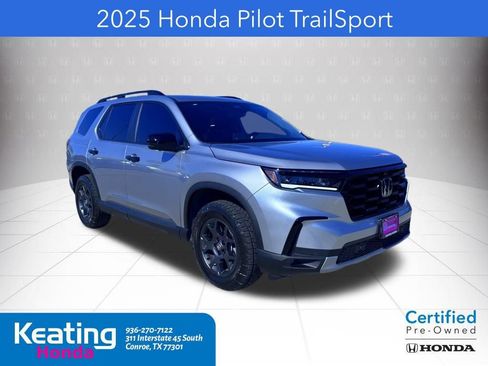 Certified 2025 Honda Pilot TrailSport image 1