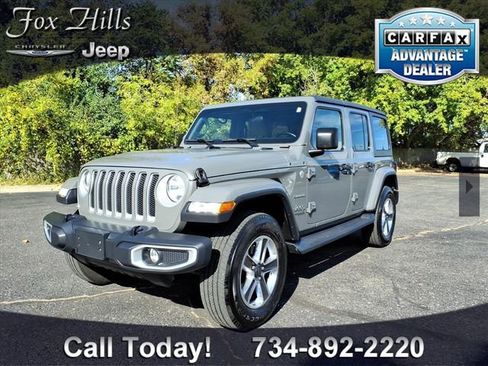 Used 2020 Jeep Wrangler Unlimited Sahara w/ Cold Weather Group image 3