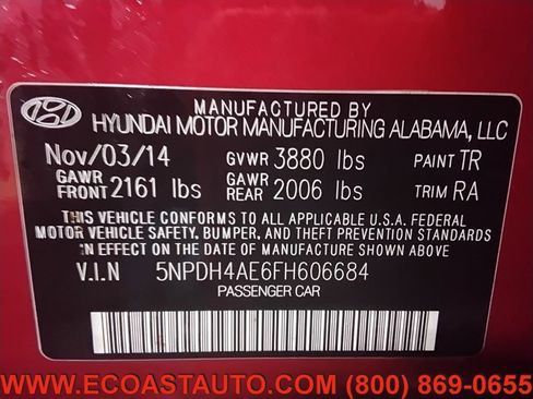 Used 2015 Hyundai Elantra SE w/ Option Group 02 image 19