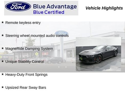 Used 2024 Ford Mustang GT Premium w/ GT Performance Package RWD image 28