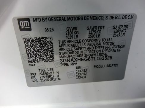 Used 2026 Chevrolet Equinox LT w/ LPO, Floor Liner Package image 33