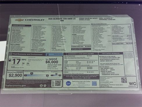 New 2026 Chevrolet Silverado 1500 LTZ w/ LTZ Premium Texas Edition image 20