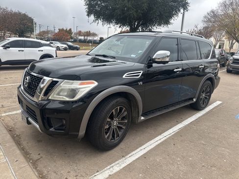 Used 2017 Nissan Armada Platinum w/ Captain Seat Package image 2