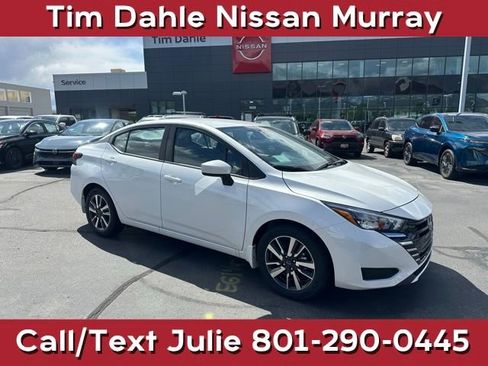 New 2025 Nissan Versa SV w/ Trunk Package FWD image 1
