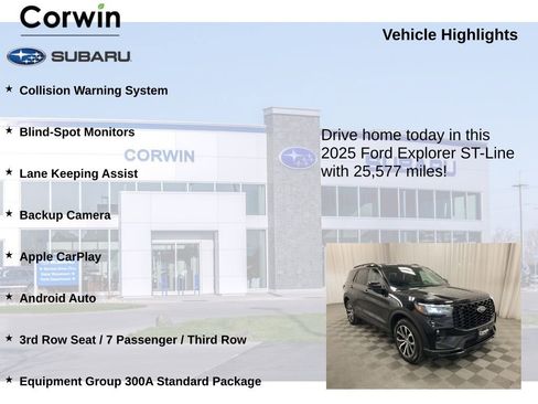 Used 2025 Ford Explorer ST-Line image 6