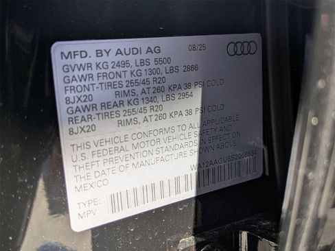 New 2025 Audi Q5 2.0T Premium Plus image 17