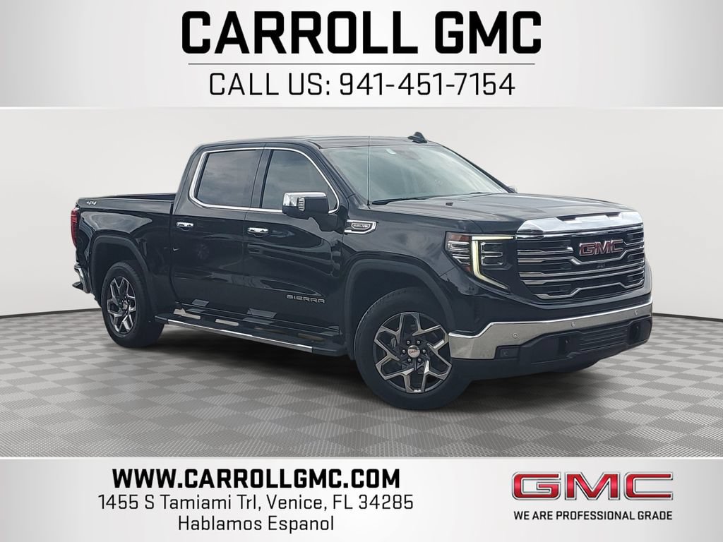 Used 2024 GMC Sierra 1500 SLT w/ SLT Premium Plus Package AWD/4WD image 1