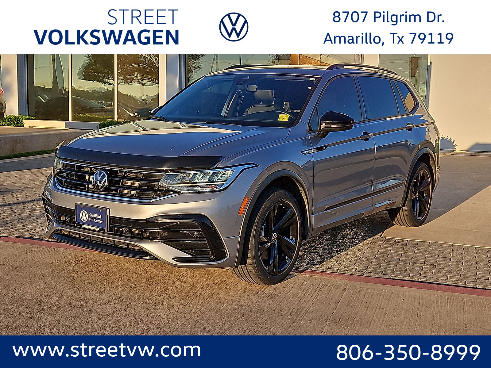 Certified 2024 Volkswagen Tiguan SE R-Line FWD image 1
