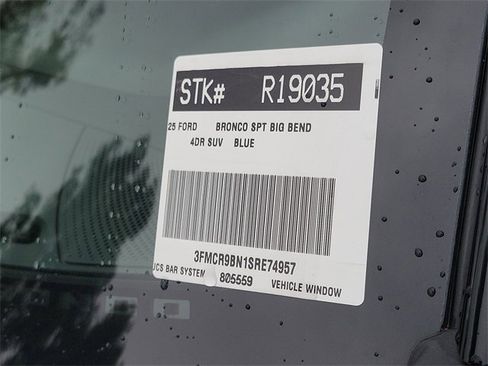 Certified 2025 Ford Bronco Sport Big Bend w/ Convenience Package image 27