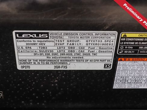 Used 2016 Lexus RX 450h AWD w/ Luxury Package image 21