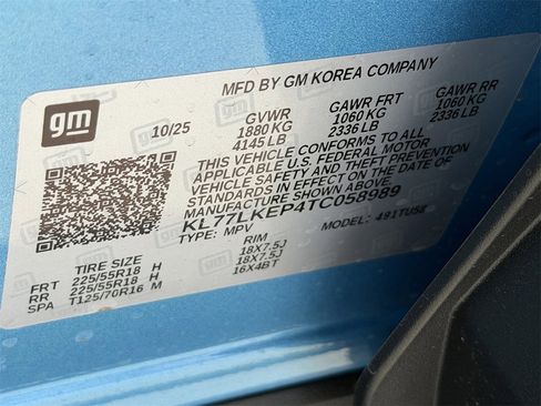 New 2026 Chevrolet Trax ACTIV w/ Sunroof Package image 25