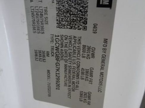 Used 2019 Chevrolet Express 2500 Extended w/ Driver Convenience Package image 39